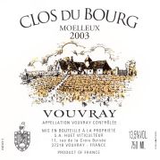 Vouvray-ClosBourg_Huet_moelleux 2003